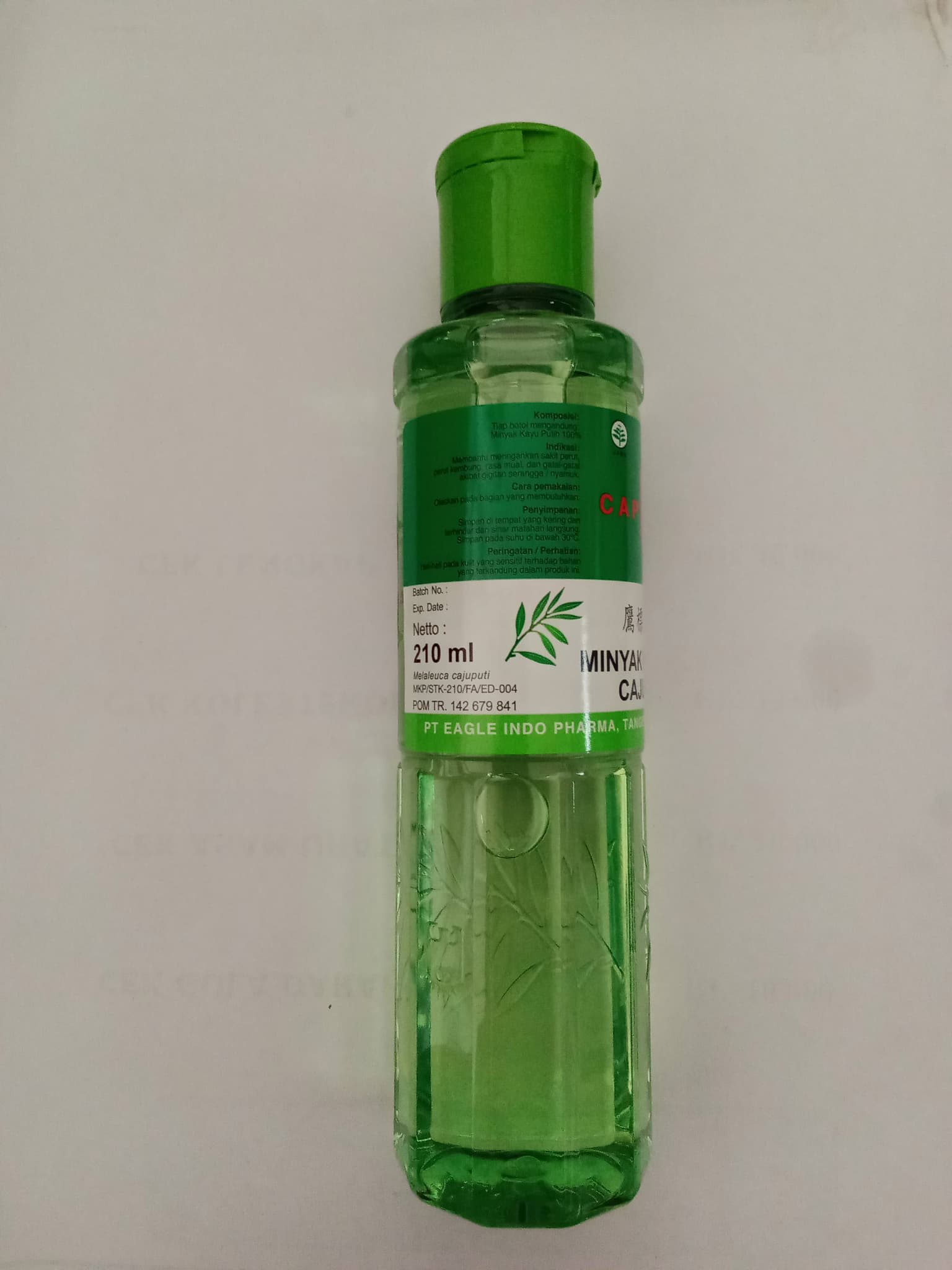 MINYAK KAYU PUTIH CAPLANG 210ML
