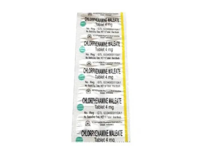 CHLORPHENIRAMINE MALEAT/CTM (CK)