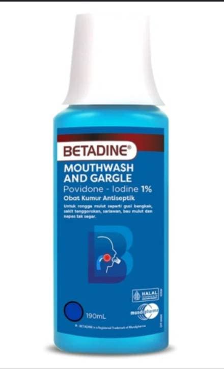BETADINE GARGLE 190 ML