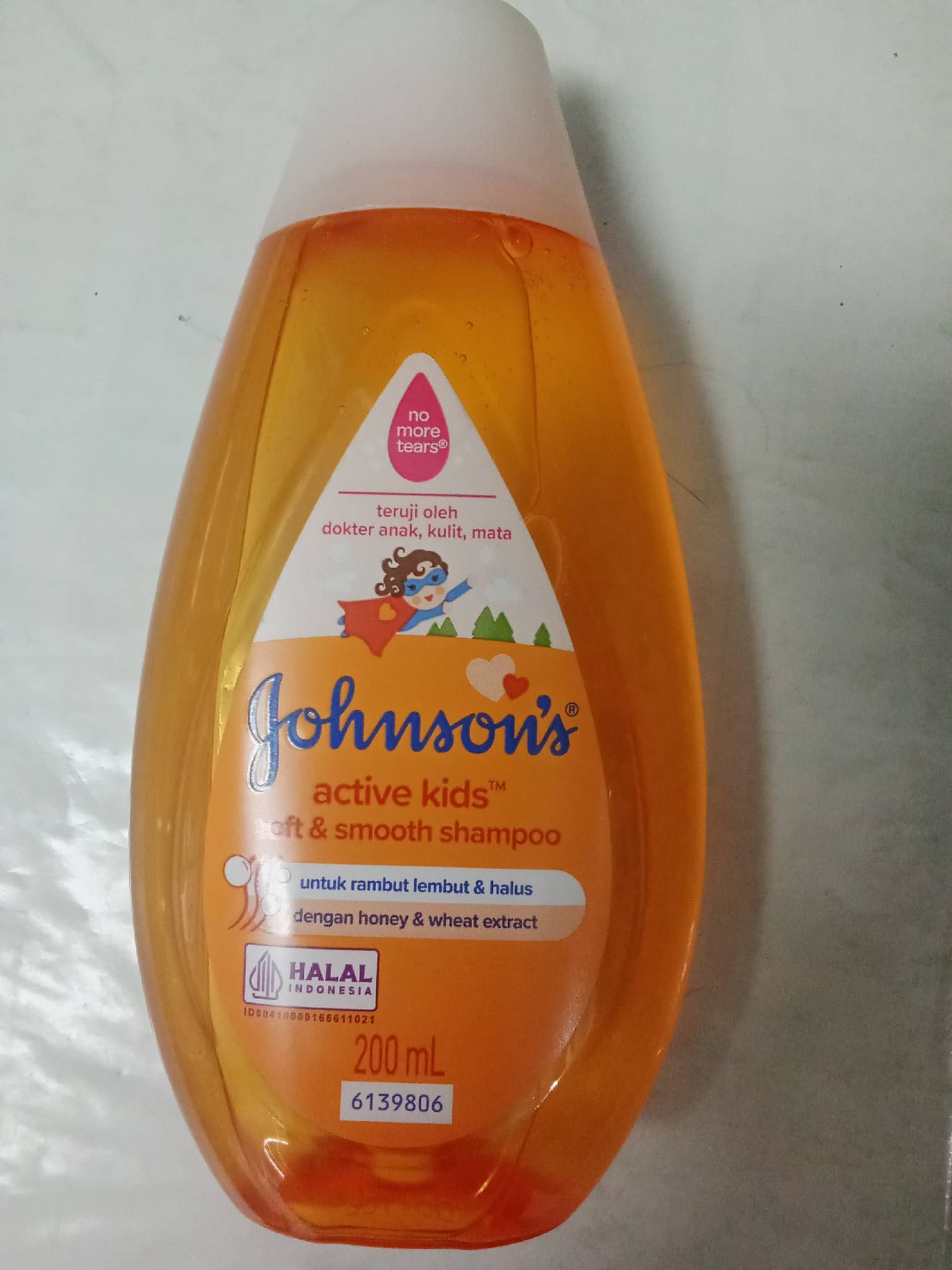 JOHNSON BABY SHAMPO 200ML