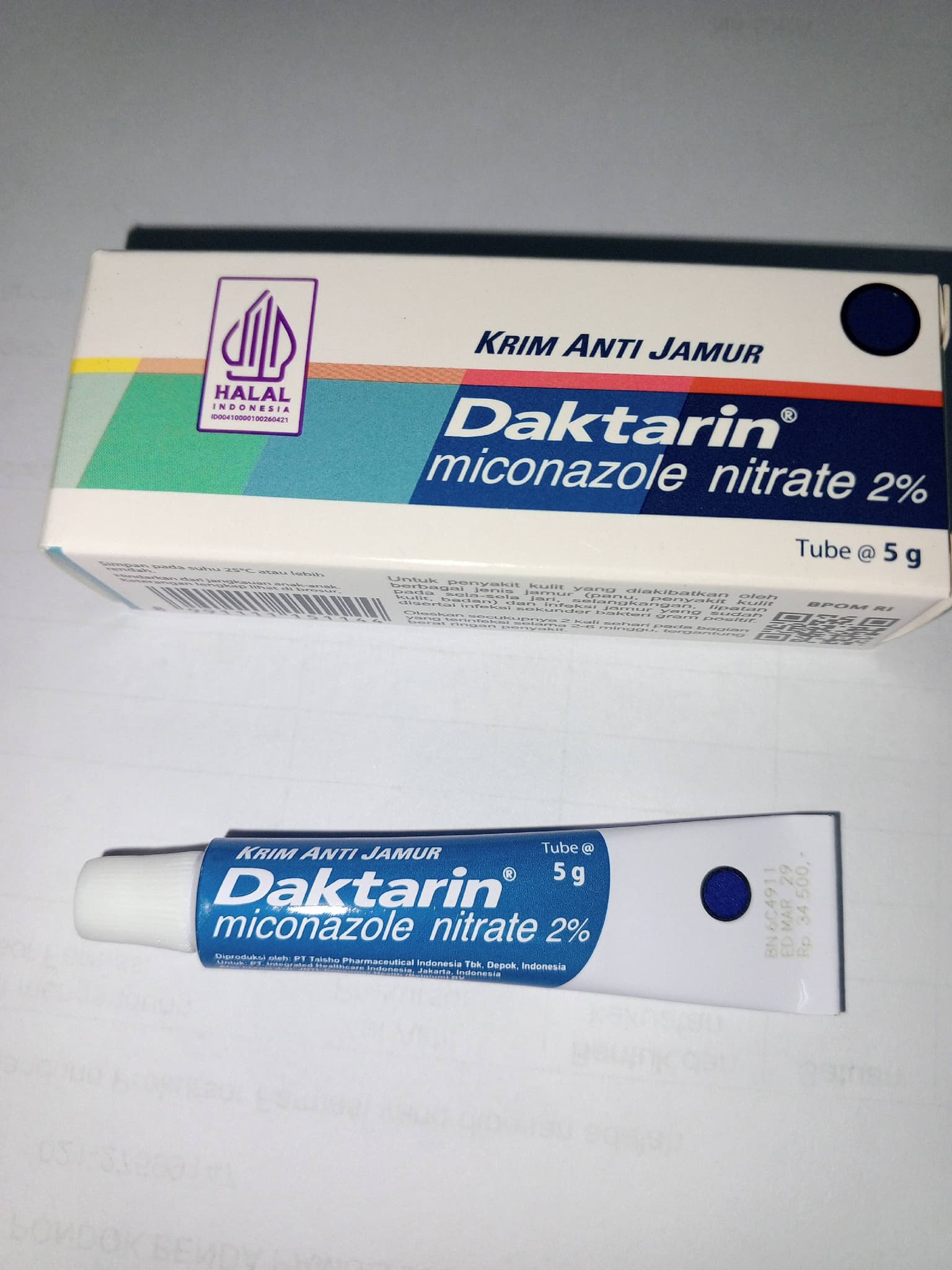DAKTARIN CREAM 5 GR