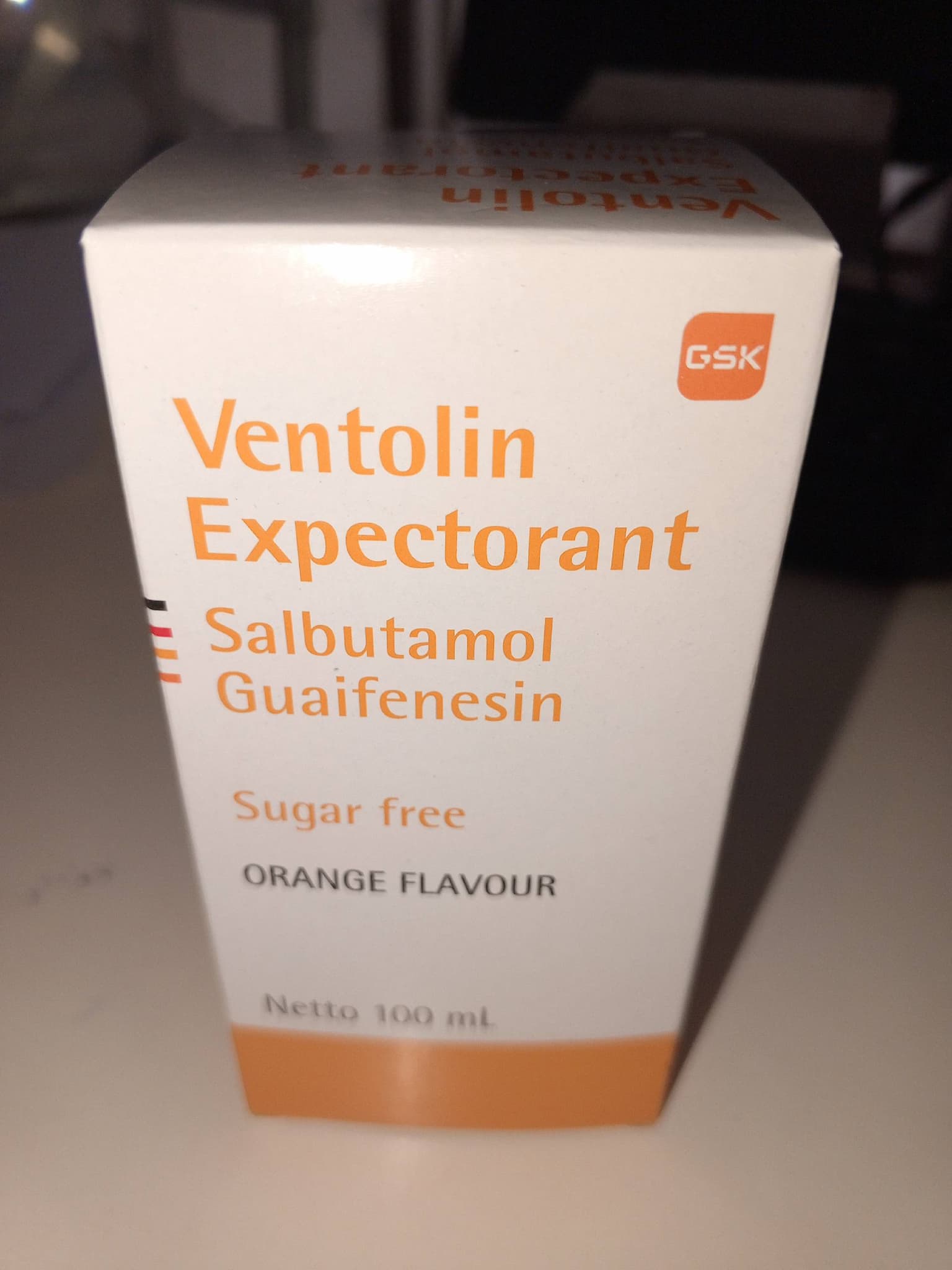VENTOLIN EXPEXTORAN 100ML