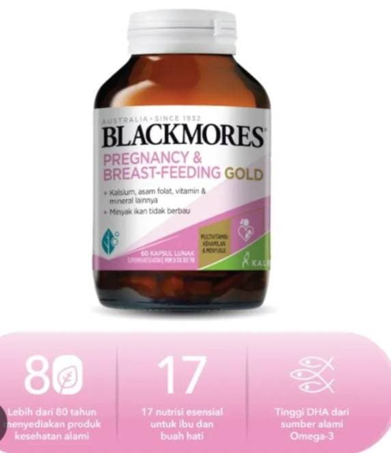 Blackmores Pregnancy & Breast-Feeding Gold '60