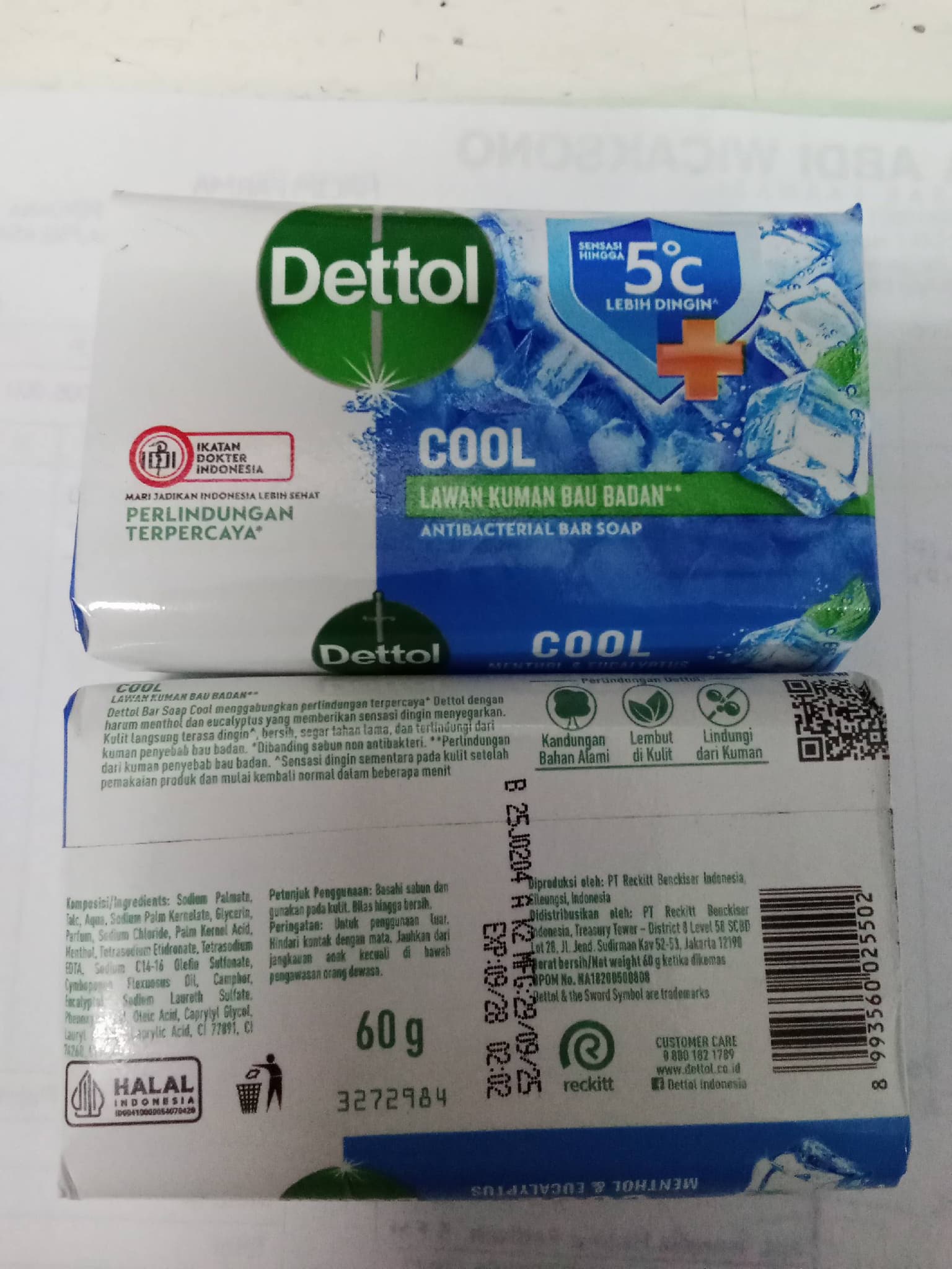 DETTOL SABUN BATANG 60GR