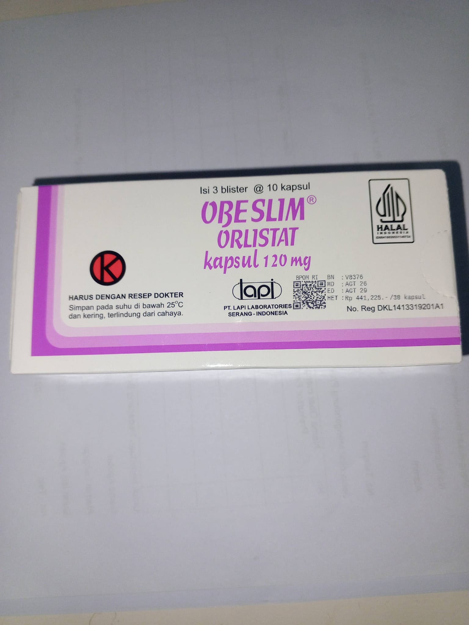 OBESLIM 120MG (CK)